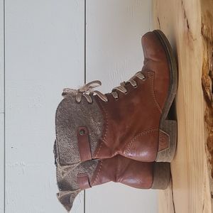 Brown Leather Boots